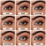 Lentes de Contato Hidrocor Anual - Coloridas - Cores 01