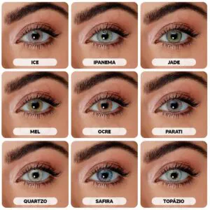 Lentes de Contato Hidrocor - Coloridas com Grau Solótica Coresl 02
