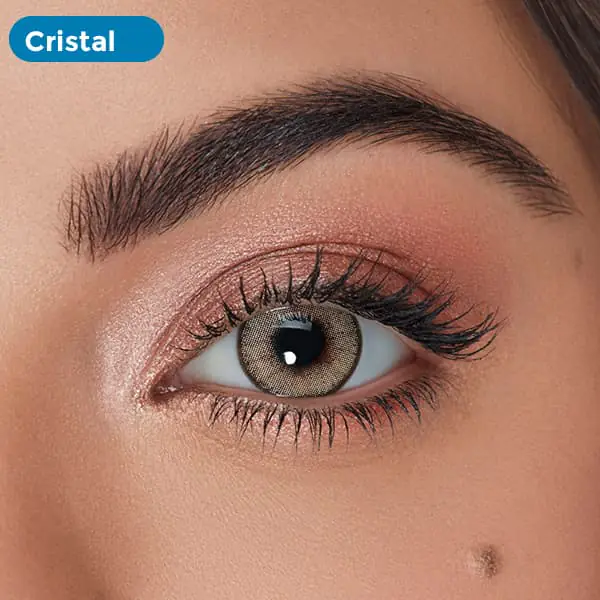 Lentes de Contato Colorida Natural Colors cor Cristal