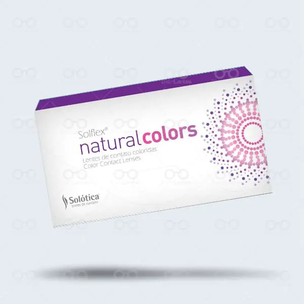 Lentes de Contato Colorida SOLÓTICA NATURAL COLORS distrilentes