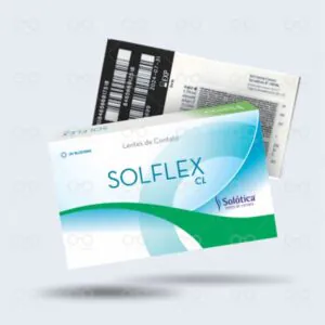 Lentes de Contato SOLÓTICA SOLFLEX CL Miopia e Hipermetropia