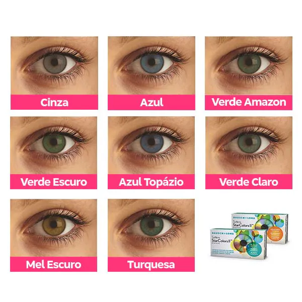 BAUSH LOMB Star Colors II Cor Cores