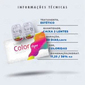 SOLÓTICA Solflex Color Hype Informações técnicas