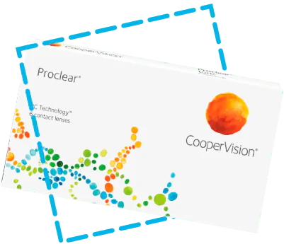 Caixa Lentes Proclear Distrilentes