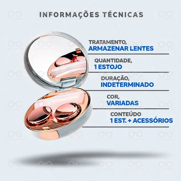 Estojo Informações Técnicas