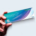 mão e caixa precision 1 astigmatismo