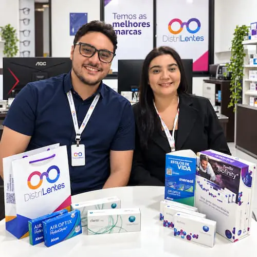 consultores distrilentes Juliana e Mayron